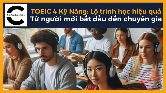 TOEIC 4 Kỹ Năng: Lộ trình học hiệu quả * Từ người mới bắt đầu đến chuyên gia