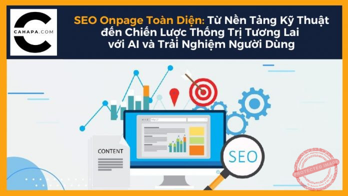 SEO Onpage Toàn Diện 2025: Từ Nền Tảng Kỹ Thuật đến Chiến Lược Thống Trị Tương Lai với AI và Trải Nghiệm Người Dùng
